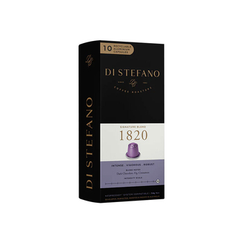 10pc Di Stefano 54g Coffee Capsules/Pod 1820 Blend