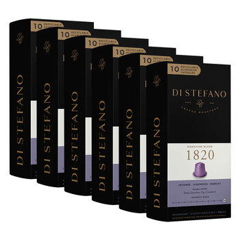 60pc Di Stefano 54g Coffee Capsules 1820 Blend