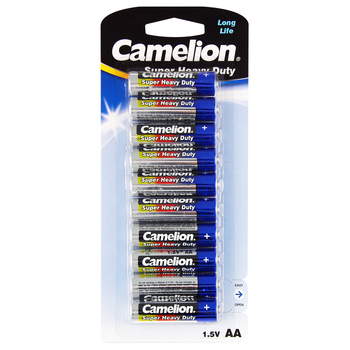 10pc Camelion Super Heavy Duty AA