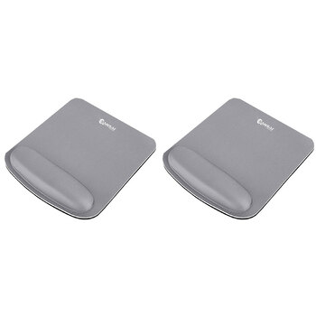 2PK Sansai Foam Fusion Wrist Rest Computer Mouse Pad Assorted