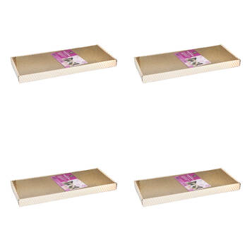 4PK Dudley's World Of Pets Paper Cat Scratcher Furniture Flat