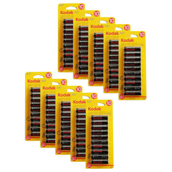 10x 10pc Kodak Zinc-Chloride AA Battery 1.5V Zinc Chloride