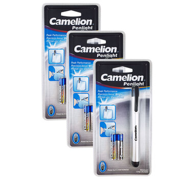 3PK Camelion Doctor Light w/ 2x AAA