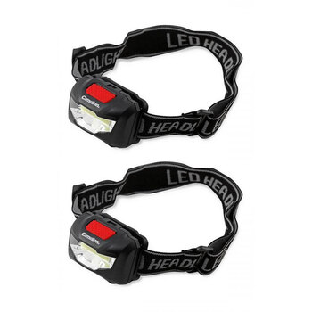 2PK Camelion Head Lamp 3W Cob Led