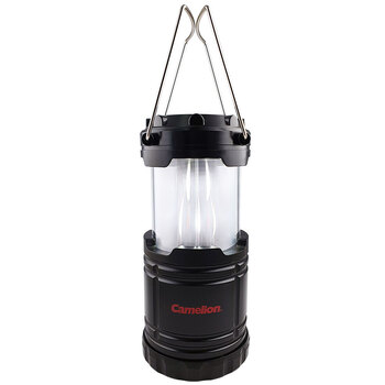 Camelion Dual Mode White & Flame Light Lantern Inc. Batt