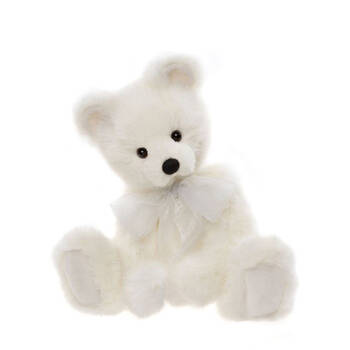 Charlie Bears Little Bean Kids Stuffed Animal Plush Toy 19x39cm White 3y+