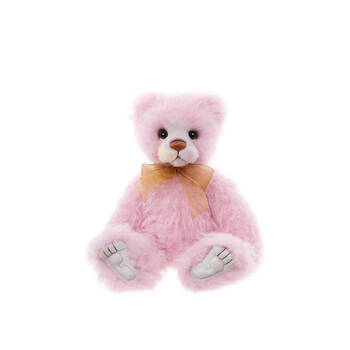 Charlie Bears Lilly Kids/Children Plush Fluffy Cuddly Soft Toy Pink 3y+