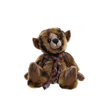 Charlie Bears Earth Elf Kids/Children Fluffy Cuddly Soft Toy Brown 3y+