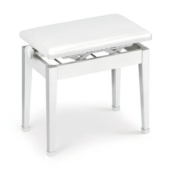 Casio CB-30WE Adjustable Bench Musical Instrument for Pianos/Keyboards White