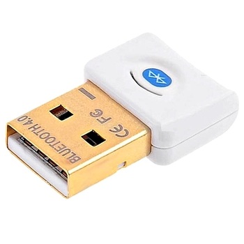 8ware Bluetooth 4.0 Dongle USB Receiver Wireless Adapter 3Mbps For PC/Laptop WHT