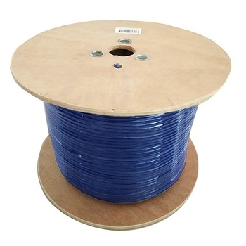 8Ware 350m CAT6A Ethernet LAN Cable Roll - Blue Bare Copper 