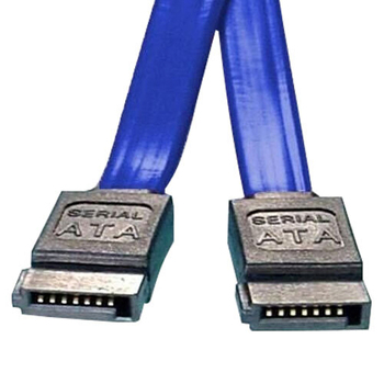 8Ware 50cm SATA 3.0/26AWG Male Data Cable Connector - Blue