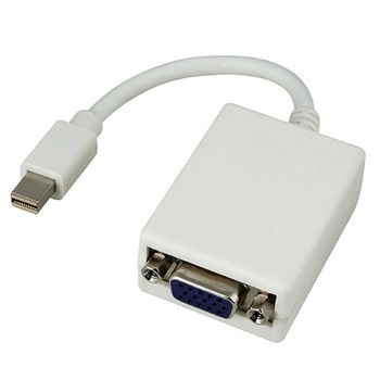 8Ware Mini DisplayPort 20-pin Male to VGA 15-pin Female 20cm Cable - White