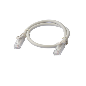 8Ware 50cm Cat6a UTP Snagless Ethernet Cable LAN Connector - Grey