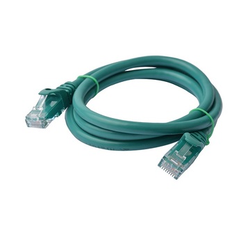 8Ware 1m Cat6a UTP Snagless Ethernet Cable LAN Connector - Green