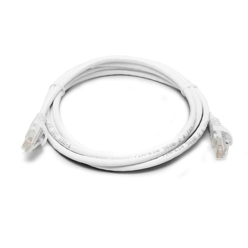 8Ware 1m Cat6a UTP Snagless Ethernet Cable LAN Connector - White