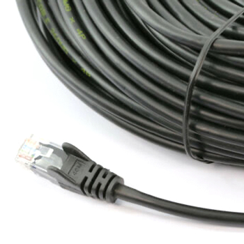 8Ware 20m Cat6a UTP Snagless Ethernet Cable LAN Connector - Black