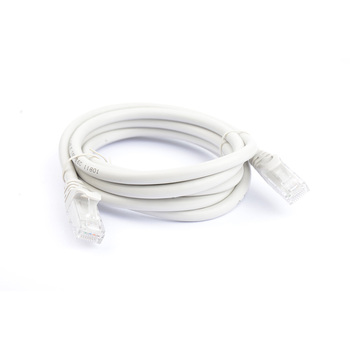 8Ware 2m Cat6a UTP Snagless Ethernet Cable LAN Connector - Grey
