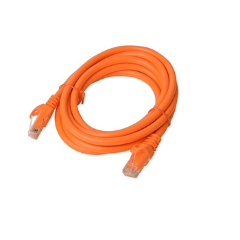 8Ware 2m Cat6a UTP Snagless Ethernet Cable LAN Connector - Orange