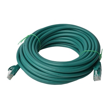 8Ware 30m Cat6a UTP Snagless Ethernet Cable LAN Connector - Green