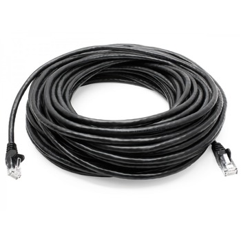 8Ware Cat6a UTP Ethernet Cable 40m Snagless - Black