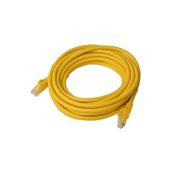8Ware 3m Cat6a UTP Snagless Ethernet Cable LAN Connector - Yellow