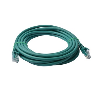 8Ware 7m Cat6a UTP Snagless Ethernet Cable LAN Connector - Green