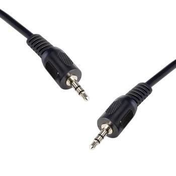 8Ware 2m Cable Male Stereo 3.5mm Audio Jack - Black