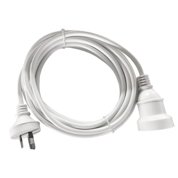 8Ware 3m AU Main Extension Cable 240V 3-Pin Male to Female Piggy Back Plug