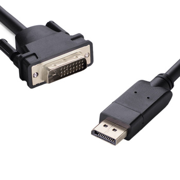 8Ware 2m DisplayPort to DVI Male 28AWG Cable Adapter/Converter - Black