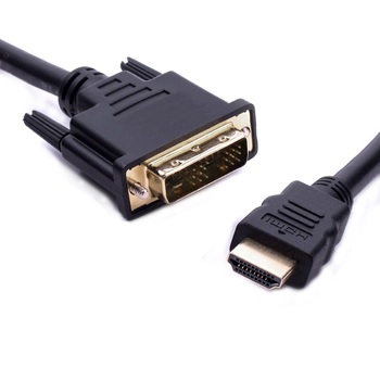 8Ware 1.8m HDMI to DVI-D High Speed Male Cable Connector - Black