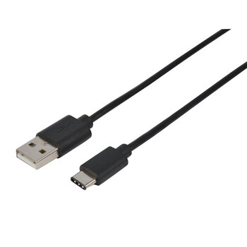 8Ware USB 2.0 Cable 1m Type-C to A Male to Male - 480Mbps