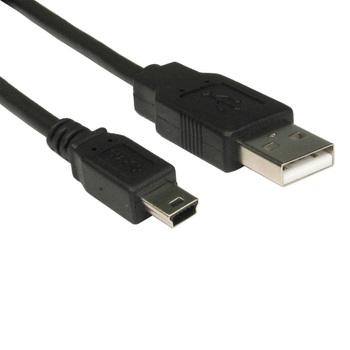 10x 8Ware 1m USB 2.0 Cable A Male to Mini B Connector Extension Cord Sync