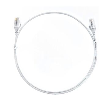 8ware 0.50m CAT6 Ultra Thin RJ45 Ethernet Network Cable LAN Cord 26AWG WHT