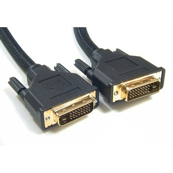 Astrotek DVI-D Cable 2m 24+1 Pins Male To Male Dual Link OD8.6mm Gold Plate