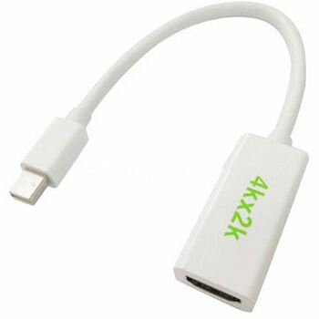 Astrotek Mini DisplayPort DP To HDMI Cable 15cm 20pins Male to 19pin Female
