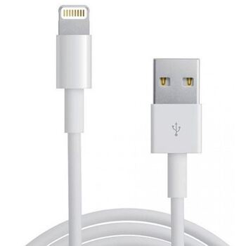 Astrotek 1m Male USB-A To 8 Pin Data Charger Cable For Apple iPhone WHT