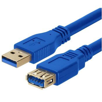 Astrotek 1m Male USB-A 3.0 To Female USB-A 3.0 Extension Data Cable Cord
