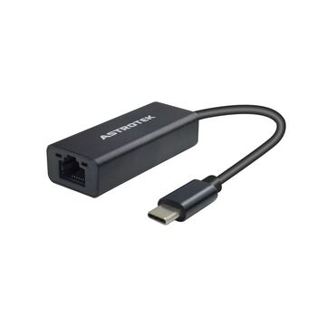 Astrotek Male USB-C To Female RJ45 Gigabit LAN Ethernet Adapter 15cm Cable