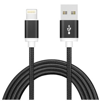 Astrotek 1m Male USB-A To 8 Pin Data Sync Charger Cable For iPhone BLK