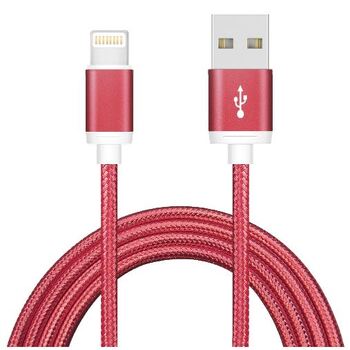 Astrotek 1m Male USB-A To USB 8 Pin Data Sync Charger Cable Red