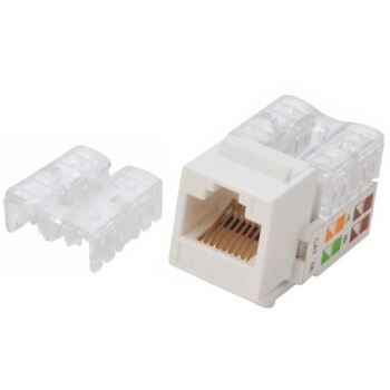 10pc Astrotek CAT6 UTP Outlets Network Keystone Jack For Socket Kit White