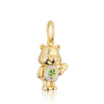 Care Bears Goodluck Bear Charm - Gold Plated Brass - Gold