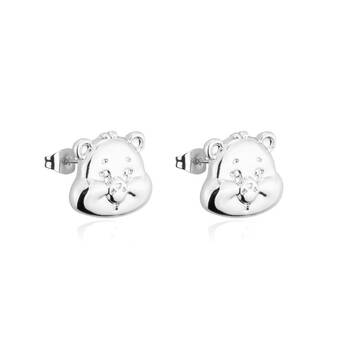 Care Bears Stud Earrings - Gold Plated Brass - Silver