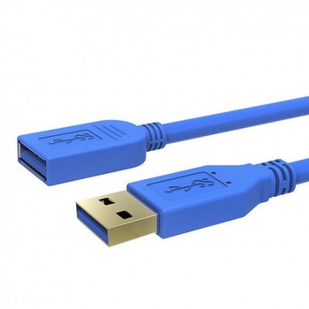 Simplecom CA312 1.5m USB 3.0 to SuperSpeed Extension Cable Cord Blue