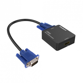 Simplecom CM201 Male VGA FHD 1080P to HDMI Adapter Converter Female