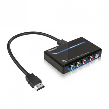 Simplecom CM501 FHD HDMI Male to Component Video/Audio Female Converter