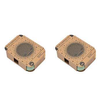 2x 4pc Coffee Culture 90ml Ceramic Espresso Cups w/ Coasters