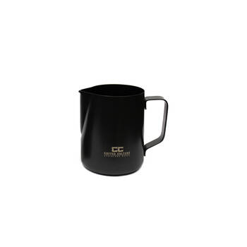 Coffee Culture Stainless Steel 600ml Milk Frothing Jug Matte Black