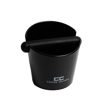 Coffee Culture Coffee Knock Bin Container 13cm - Black